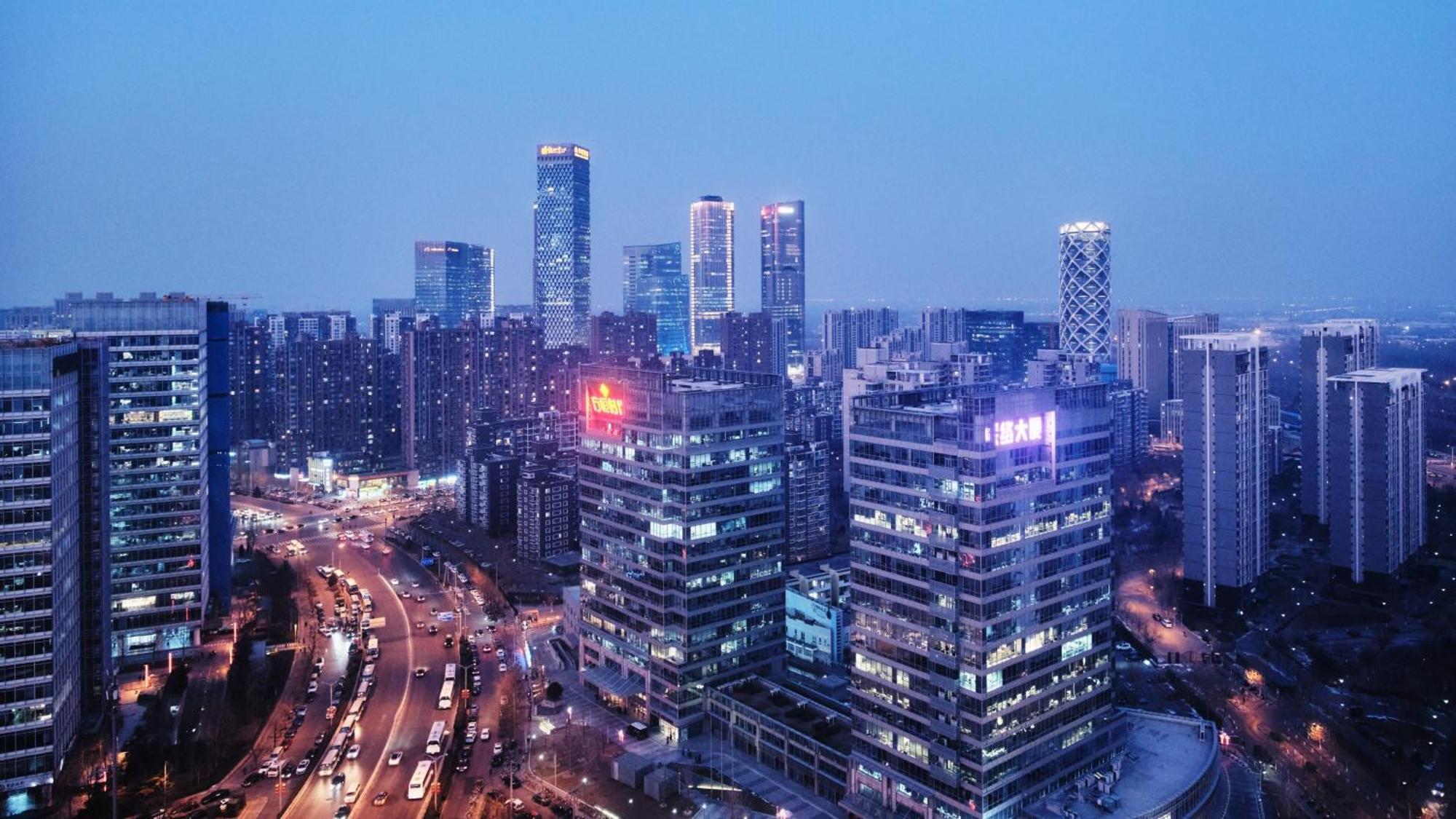 Holiday Inn Beijing Focus Square By Ihg Esterno foto